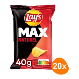 Lay's - Max Naturel - 20 Minibags