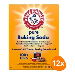 Arm & Hammer - Pure Baking soda - 12x 454g