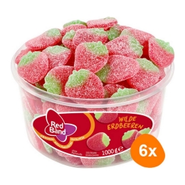 Red Band - Wild Strawberries - 6x 100 pcs