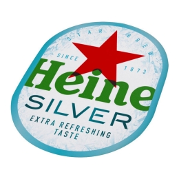 Heineken - Beer Mats Silver - 400 pcs (4x 100 pcs)