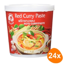 Cock Brand - Red Curry Paste - 24x 400g