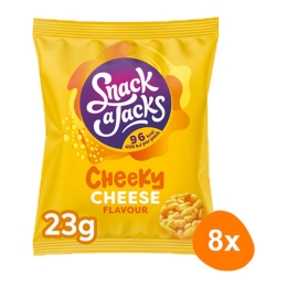 Snack a Jacks - Rice Cake Cheese - 8x 23g