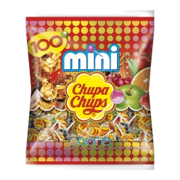 Chupa Chups - Lollipops Mini - (Refill bag) - 100 pcs