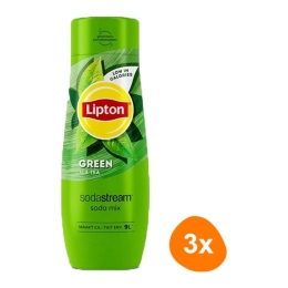 SodaStream - Lipton Green Ice Tea Syrup - 3x 440ml