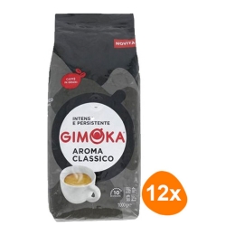 Gimoka - Aroma Classico Beans - 12x 1kg