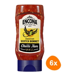 Encona - Jamaican Scotch Bonnet Chilli Jam - 6x 285ml