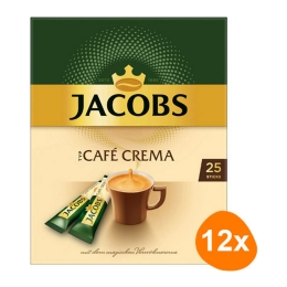 Jacobs - Typ Café Crema Instant Coffee - 12x 25 sticks