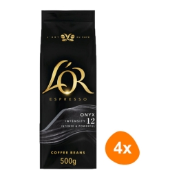 L'OR - Espresso Onyx Beans - 4x 500g