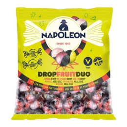 Napoleon - Licorice Fruit Duo Candy balls - 825g
