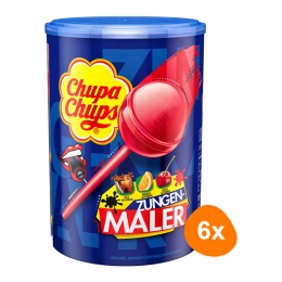Chupa Chups - Lollipops Tongue Painter - 6x 100 pcs