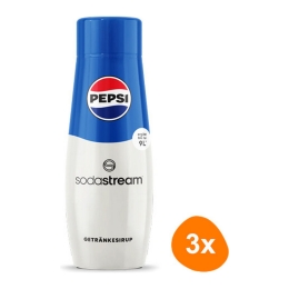 SodaStream - Pepsi Syrup - 3x 440ml