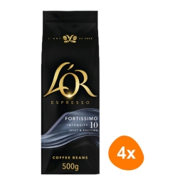 L'OR - Espresso Fortissimo Beans - 4x 500g