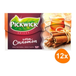 Pickwick - Spices Warm Cinnamon Black Tea - 12x 20 Tea Bags