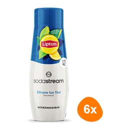SodaStream - Lipton Ice Tea Lemon Syrup - 6x 440ml