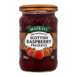 Mackays - Scottish Raspberry Preserve - 6x 340g