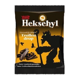 Toms - Heksehyl Trolls licorice - 1kg