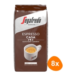 Segafredo - Espresso Casa Beans - 8x 1kg