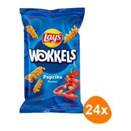 Lay's - Wokkels Bell Pepper (Paprika) - 24 Minibags