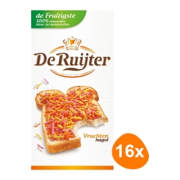 De Ruijter - Fruit Sprinkles - 16x 400g
