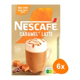 Nescafé - Gold Caramel Latte - 6x 8 Sachets