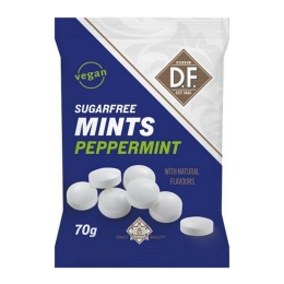 D.F. - Sugarfree Mints Pepermunt - 12x 70g