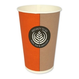 Huhtamaki - Coffee To Go Papieren Koffiebeker 180cc - 2500 stuks