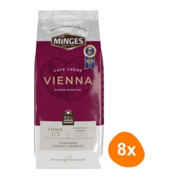 Minges - Café Crème Vienna Beans - 8x 1kg