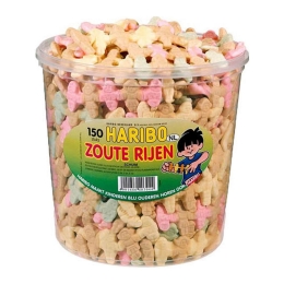 Haribo - Salty Rows - 150 pcs