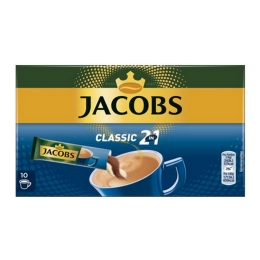 Jacobs - Classic 2in1 Sticks Instant Coffee - 10 sticks
