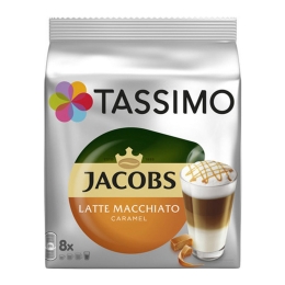Tassimo - Jacobs Latte Macchiato Caramel - 8 T-Discs