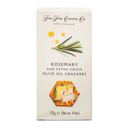 The Fine Cheese Company - Rosemary & Olive Oil Crackers box - 6 x 125 grams