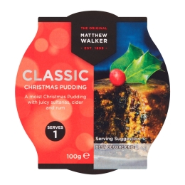 Matthew Walker - Class Christmas Pudding - 36 x 100 grams