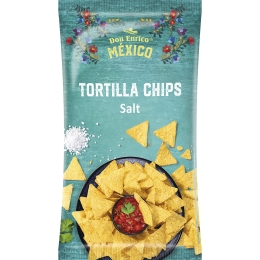 Don Enrico - Tortilla Chips Salt bag - 10 x 175 grams