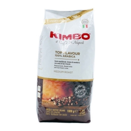 Kimbo - Top Flavour 100% Arabica Bonen - 6x 1000g