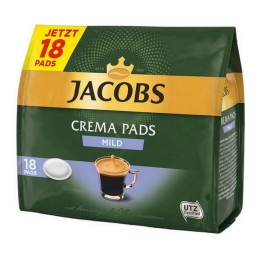 Jacobs - Crema Mild Utz - 5x 18pads