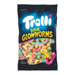 Trolli - Zure Gloeiwormen - 1 kg