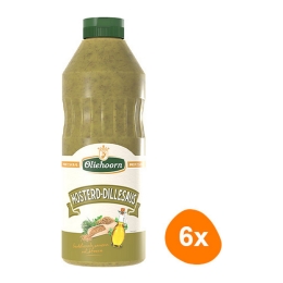 Oliehoorn - Mustard-dill sauce - 6x 900ml