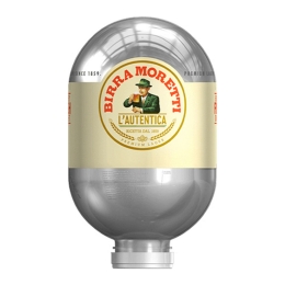Birra Moretti - L'Autentica 4.6% Blade Keg - 8 ltr