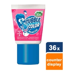 Lutti - Tubble Gum "Raspberry" - 36 pieces