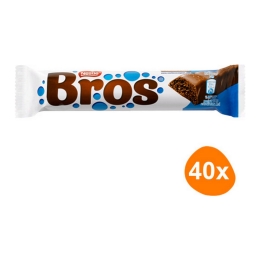 Bros - Milk Chocolate Bubbly - 40 bars