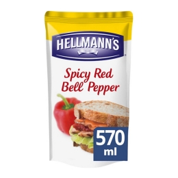 Hellmann's - Sandwich Sauce Spicy Red Bell Pepper - 570ml
