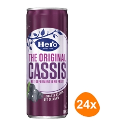 Hero - Cassis - 24x 250ml
