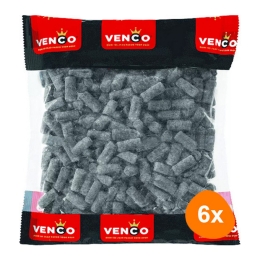 Venco - School Chalk Licorice Black- 6x 1kg