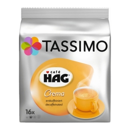 Tassimo - Café HAG Crema decaf - 16 T-Discs