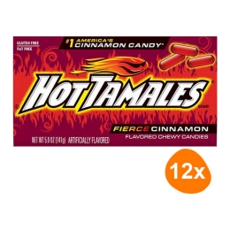 Hot Tamales - Fierce Cinnamon - Pack of 12
