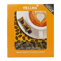 Hellma - Espresso Beans in Dark Chocolate - 380 pcs