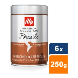 Illy - Arabica Selection Brazil Beans - 6x 250g