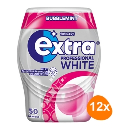 Wrigley's - Extra Professional White Bubblemint - 12x 50 pcs