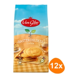Van Gilse - Light Brown Caster Sugar - 12x 600g