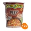Yum Yum - Instant Noodles Beef - 12 Cups